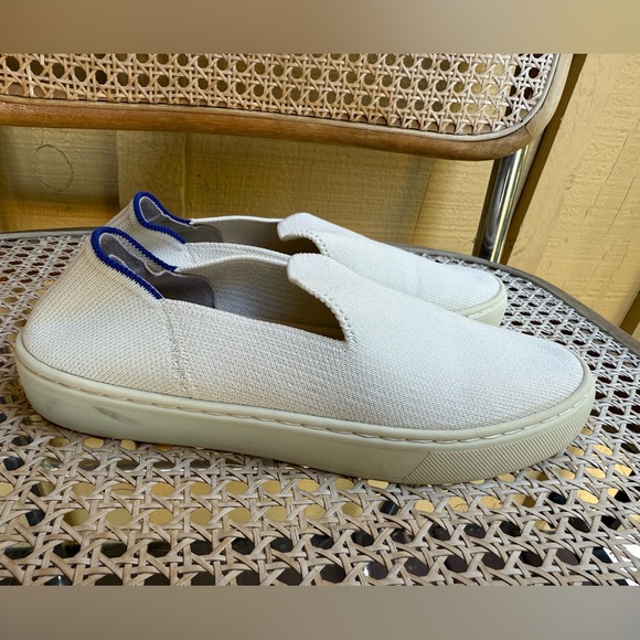 Rothy’s White Slip On Sneakers size 6 - Picture 2 of 7